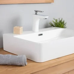 Wanda Collection Vasque en céramique avec plage Olga 60cm