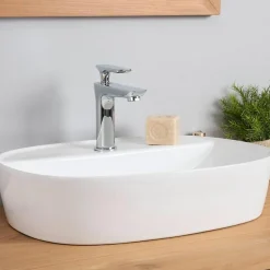 Wanda Collection Vasque en céramique avec plage Bahia 50cm