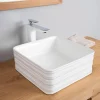 Wanda Collection Vasque en céramique carré Trooper 39cm
