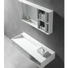 Bernstein Vasque murale 100x46x20cm en fonte minérale avec espace de rangement - TWG62
