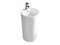 Vente-unique Vasque sur pied cylindrique TOTAM