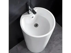 Vente-unique Vasque sur pied cylindrique TOTAM