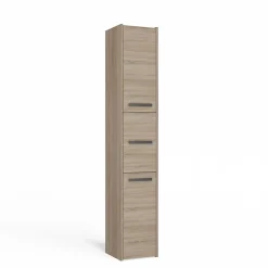 Topeshop VERONA - Colonne de salle de bain 30x30x170 - Meuble salle de bain - Rangement salle de bain - Colonne rangement* Meuble De Salle De Bains Faible Profondeur|Colonne De Salle De Bains