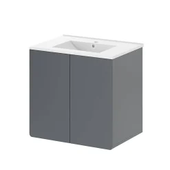 Vicco Meuble sous lavabo Gris* Lave-Mains