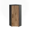 Vicco Armoire dangle Anthracite/Artisan 33x81cm avec 3 étagères
