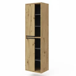 Vicco Armoire de salle de bain Chêne Artisan 50x170cm* Colonne De Salle De Bains
