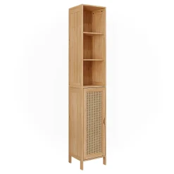 Vicco Armoire de salle de bain Bambou 30x170cm* Colonne De Salle De Bains
