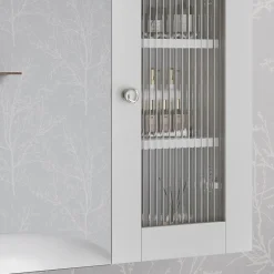Vicco Armoire de toilette Blanc 60x50cm avec miroir* Armoire De Toilette