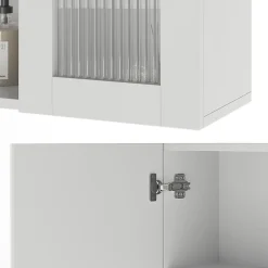 Vicco Armoire de toilette Blanc 60x50cm avec miroir* Armoire De Toilette