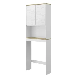 Vicco Armoire de toilette Blanc 60x163cm