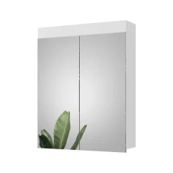Vicco Armoire de toilette Blanc 60x77cm