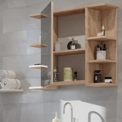 Vicco Armoire de toilette Sonoma 79.6x64cm* Armoire De Toilette