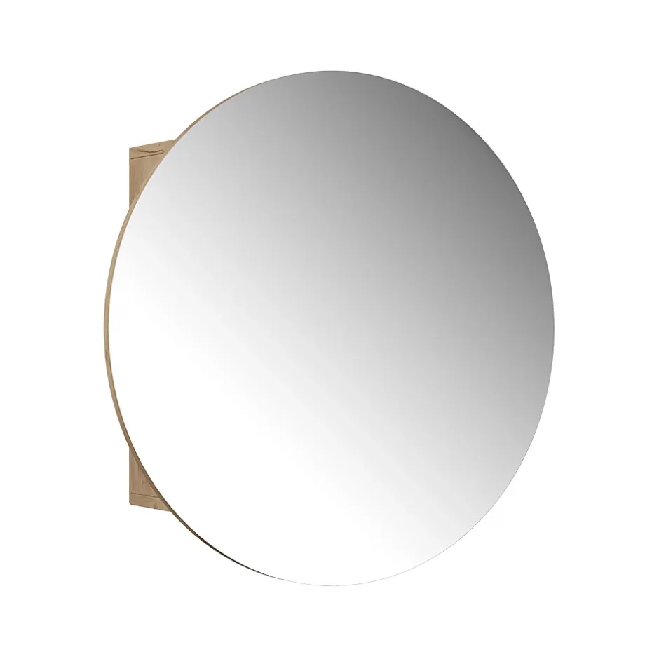 Vicco Armoire de toilette Chêne de force doré 70x70cm avec 2 compartiments* Armoire De Toilette
