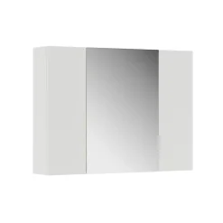 Vicco Armoire de toilette Blanc 80x59.2cm avec des étagères