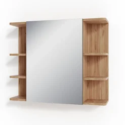 Vicco Armoire de toilette Chêne de force doré 79.6x64cm