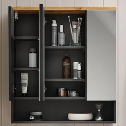 Vicco Armoire de toilette Anthracite 70x77.5cm* Armoire De Toilette
