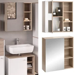 Vicco Armoire de toilette Sonoma 62x64cm* Armoire De Toilette