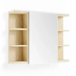 Vicco Armoire de toilette Blanc 79.6x64cm* Armoire De Toilette