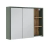 Vicco Armoire de toilette Vert/Artisan 100x75cm avec des étagères ouvertes* Armoire De Toilette