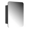 Vicco Armoire de toilette Anthracite 70x50cm avec des étagères