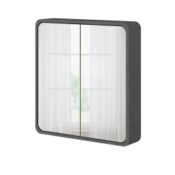 Vicco armoire de toilette Anthracite 60x60cm* Armoire De Toilette