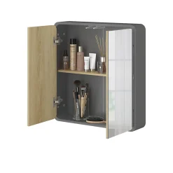 Vicco armoire de toilette Anthracite 60x60cm* Armoire De Toilette