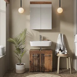 Vicco Armoire de toilette Oldstyle 60x77cm