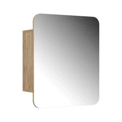 Vicco Armoire de toilette Chêne de force doré 60x50cm avec des étagères