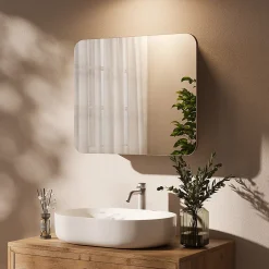 Vicco Armoire de toilette Chêne de force doré 60x50cm avec des étagères