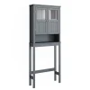 Vicco Armoire de toilette Gris 69x171cm