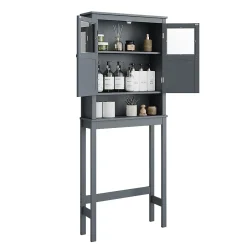 Vicco Armoire de toilette Gris 69x171cm