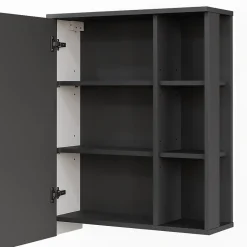 Vicco Armoire de toilette Anthracite/blanc 60x75cm* Armoire De Toilette