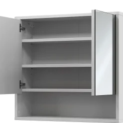 Vicco Armoire de toilette Blanc 70x65cm avec 2 portes