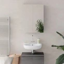 Vicco Armoire de toilette Anthracite 60x77cm