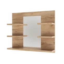 Vicco Armoire de toilette Chêne de force doré 58.8x50cm avec des étagères