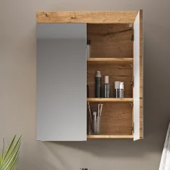Vicco Armoire de toilette Chêne Wotan 60x77cm* Armoire De Toilette