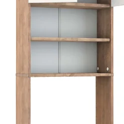 Vicco Armoire de toilette Sonoma/blanc 64x190cm avec 2 portes
