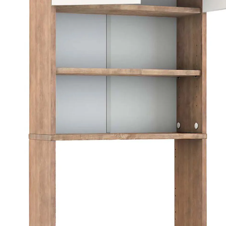 Vicco Armoire de toilette Sonoma/blanc 64x190cm avec 2 portes
