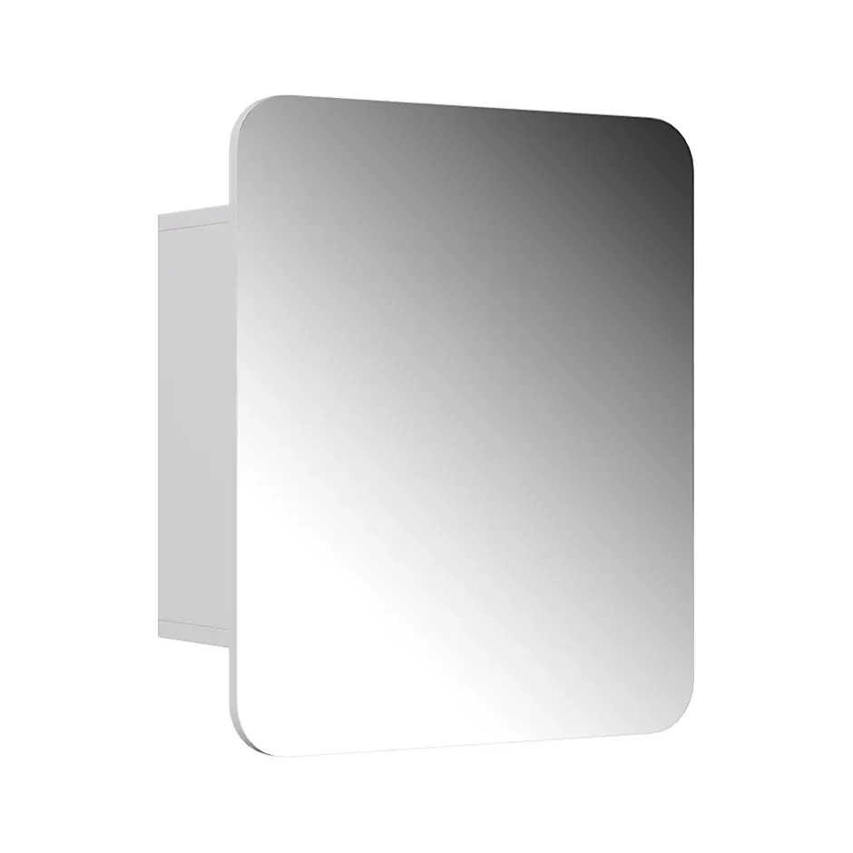 Vicco Armoire de toilette Blanc 60x50cm avec des étagères* Armoire De Toilette
