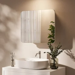 Vicco Armoire de toilette Blanc 60x50cm avec des étagères* Armoire De Toilette