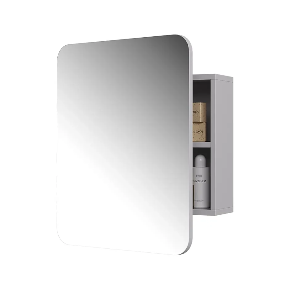Vicco Armoire de toilette Blanc 60x50cm avec des étagères* Armoire De Toilette