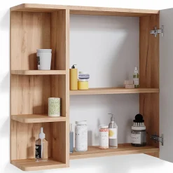 Vicco Armoire de toilette Chêne 79.6x64cm