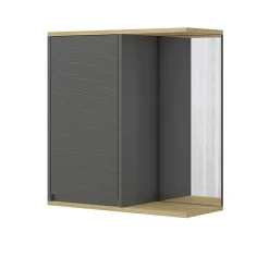 Vicco armoire de toilette Anthracite 60x63cm* Armoire De Toilette