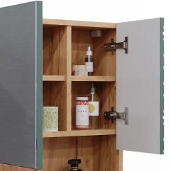 Vicco Armoire de toilette Vert/force de lor Chêne 54x55cm* Armoire De Toilette