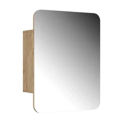 Vicco Armoire de toilette Chêne de force doré 65x50cm avec des étagères* Armoire De Toilette