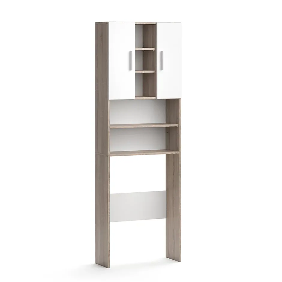 Vicco Armoire machine à laver Sonoma 64x190cm