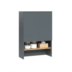 Vicco Armoire machine à laver Anthracite/chêne doré 68x100.4cm