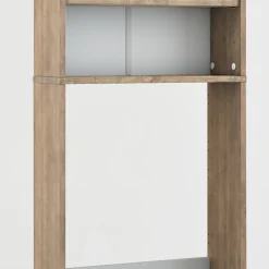 Vicco Armoire machine à laver Blanc/Sonoma 64x190cm
