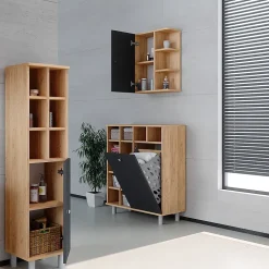 Vicco Armoire murale de salle de bain Anthracite 47.2x59.2cm* Armoire De Salle De Bains