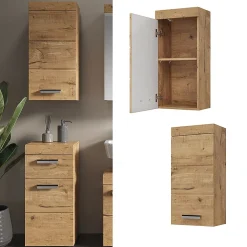 Vicco Armoire murale de salle de bain Chêne Wotan 37x77cm